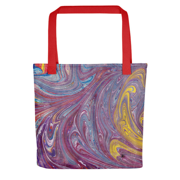 Purple Swirl Tote bag