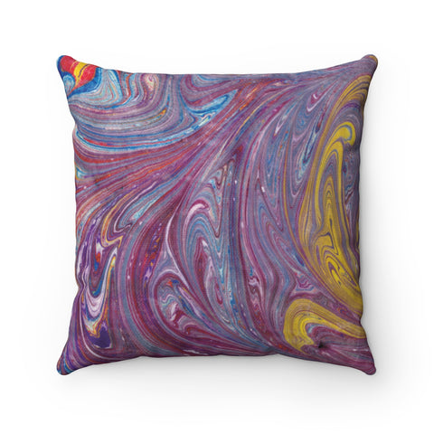 Purple Swirl Pillow