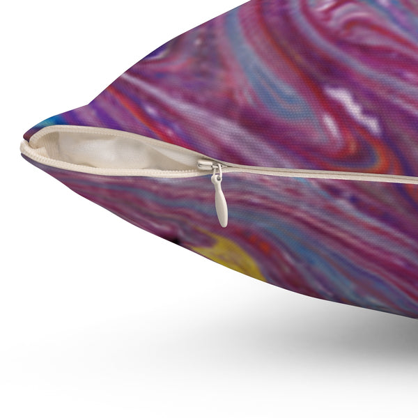 Purple Swirl Pillow