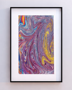Purple Swirl Print