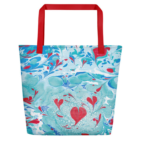 Love In Spring Shopper Bag